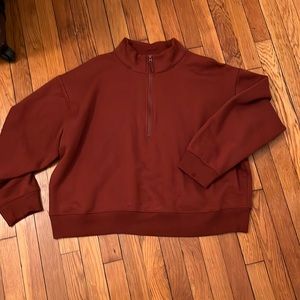 Women’s quarter zip sweater